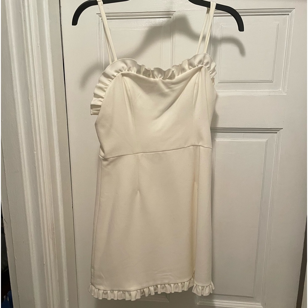 French connection white dress size 4